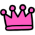 pink crown